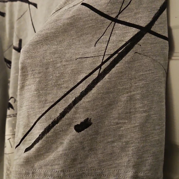 Zara Graphic Graffitti Print Tee - Picture 5 of 6